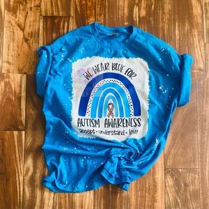 Customize bleached autism shirt